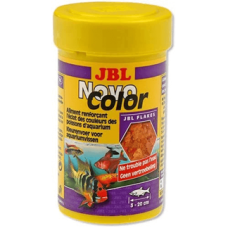JBL корм в форме хлопьев для яркой окраски аквариумных рыбок NovoColor