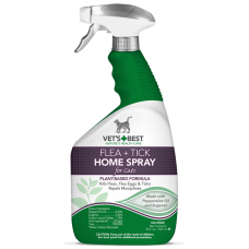 VET`S BEST Flea&Tick Home Spray for Cats Универсальный спрей от блох и клещей для кошек и дома