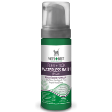 VET`S BEST Flea&Tick Waterless Bath For Cats Моющая пена от блох, клещей и москитов для кошек