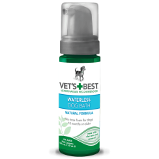 VET`S BEST Waterless Dog Bath Моющая пена для собак для экспресс чистки без воды