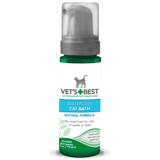 VET`S BEST Waterless Cat Bath Моющая пена для кошек для экспресс чистки без воды
