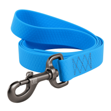 COLLAR Повідець водостійкий WAUDOG Waterproof (ширина 15 мм, довжина 183 см), блакитний