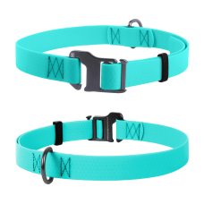 Collar Ошейник водостойкий WAUDOG Waterproof светящийся с пластиковой пряжкой-крючком
