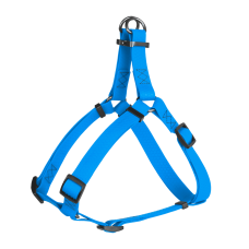 COLLAR Шлея водостійка WAUDOG Waterproof (ширина 15 мм, довжина 40-55 см), блакитний