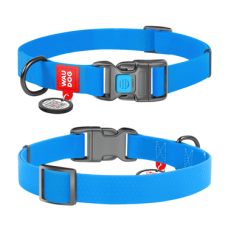 Collar Ошейник водостойкий WAUDOG Waterproof с пластиковой пряжкой-фастекс