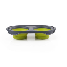 DEXAS Collapsible Pet Feeder™  двойная миска для кормления СРЕДНЯЯ