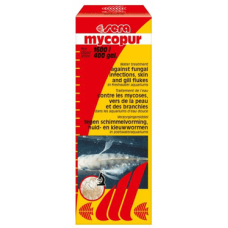 Sera mycopur - против грибков, кожных и жаберных червей в пресноводном аквариуме