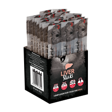 AS DOG Sticks Liver (н/в ласощі з печінки, палички 30шт) 300г (х56)