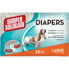 SS Disposable Diapers Large (12 p) /Гігієнічні підкладки для тварин великі по 12шт