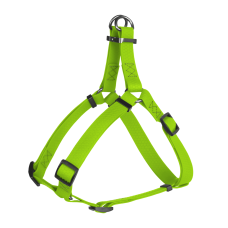 COLLAR Шлея водостійка WAUDOG Waterproof (ширина 25 мм, довжина 60-90 см), салатовий