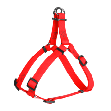 COLLAR Шлея водостійка WAUDOG Waterproof (ширина 20 мм, довжина 50-80 см), червоний