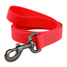 COLLAR Повідець водостійкий WAUDOG Waterproof (ширина 20 мм, довжина 183 см), червоний