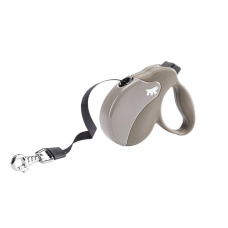 AMIGO MINI TAPE DOVE GREY Рулетка-поводок зі стрічкою