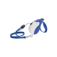 AMIGO M CORD.BLUE-WHITE Рулетка-поводок зі шнуром
