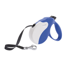 AMIGO M TAPE BLUE-WHITE Рулетка-поводок зі стрічкою
