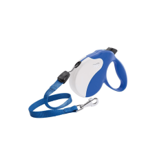 AMIGO L CORD.BLUE-WHITE Рулетка-поводок зі шнуром
