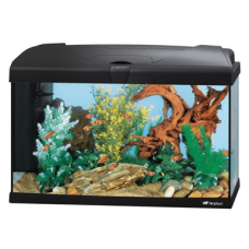 CAPRI 60 BLACK 60 L Стеклянный аквариум с лампой и внутренним фильтром