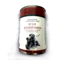 Hubertus Gold Ягненок и Говядина с Пастернаком и Кольраби 400 г