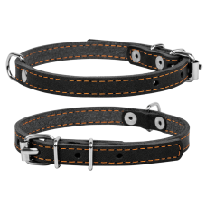 COLLAR Нашийник одинарний (ширина 10 мм, довжина 22-30 см), чорний