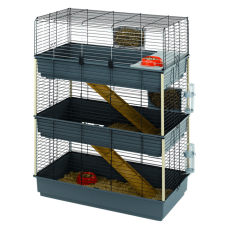 RABBIT 100 TRIS Клітка 3 поверхи для кролів