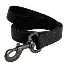 COLLAR Повідець водостійкий WAUDOG Waterproof (ширина 25 мм, довжина 183 см), чорний