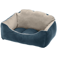 MILORD 45 BEDDING BLUE-BEIGE