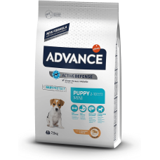 ADVANCE Mini Puppy для цуценят маленьких порід з куркою та рисом 7,5 кг