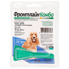 Frontline КОМБО Спот-он, M (10-20кг), моно пипетка