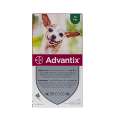 ELANCO Advantix для собак до 4 кг
