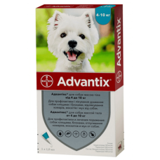 Bayer Advantix для собак от 4 до 10 кг