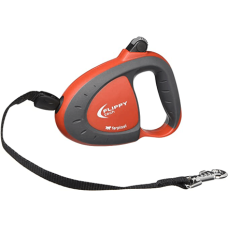 FLIPPY DELUXE CORD S Рулетка-Поводок зі шнуром червона