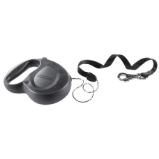 FLIPPY CONTROLLER CORD L Рулетка-Поводок зі шнуром чорна