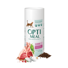 OPTIMEAL сухий корм для котів з чутливим травленням - ягня 0,7кг