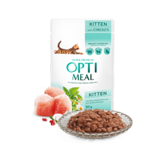 Optimeal для котят со вкусом курицы