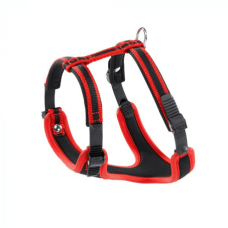 ERGOCOMFORT P XS Красная шлейка для собак с мягкой подкладкой