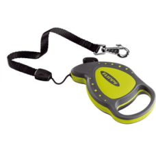 FLIPPY DELUXE CORD MINI Рулетка-Поводок зі шнуром зелена