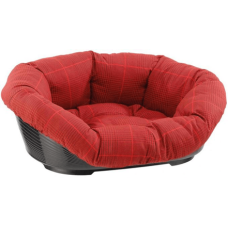 SOFA 4  Подушка Х/Б червона