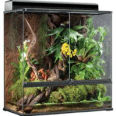 EXOTERRA Glass terrarium, 60х45х60 см