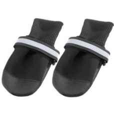 SHOES XL Захисне взуття для собак чорне
