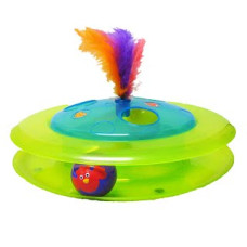 PETSTAGES Музыкальный Трек с мячиком и птичкой