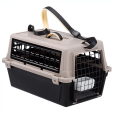 ATLAS 20 TRENDY BLACK Переноскa для кошек и мелких собак с плечевым ремнем