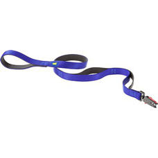DUAL MATIC G20/120 BLACK-BLUE  Поводок з авт.карабіном, нейлон