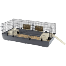 RABBIT 140 Большая клетка для кроликов, с открывающейся передней дверью