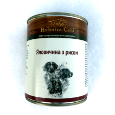 Hubertus Gold Говядина с рисом 800г