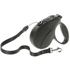 AMIGO EASY S CORD NERO Рулетка-поводок зі шнуром