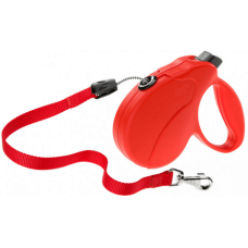 AMIGO EASY S CORD ROSSO Рулетка-поводок зі шнуром