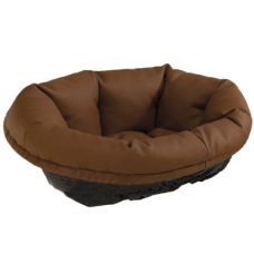 SOFA\' PRESTIGE 4   Місце д/собаки пластик+чохол (еко-шкіра) коричн