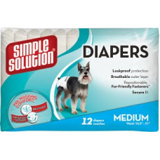 SS Disposable Diapers Medium (12 p) /Гігієнічні підкладки для тварин середні по 12шт