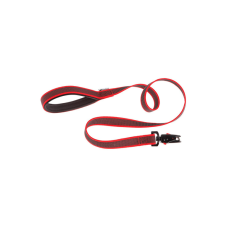 DAYTONA GUMMY MATIC G20/120RED Поводок з авт.карабіном, гумований нейлон