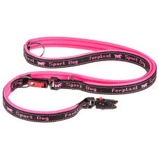 SPORT DOG MATIC GA25/200 PINK Поводок нейлон. з автомат.карабіном